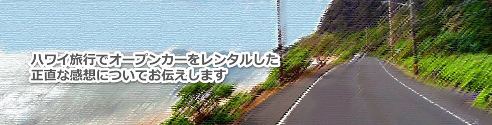 ハワイ旅行でオープンカーをレンタルした正直な感想についてお伝えします